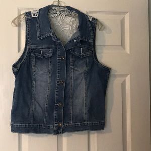 Maurices denim vest